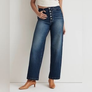 Madewell Wide-Leg High Waist Jean